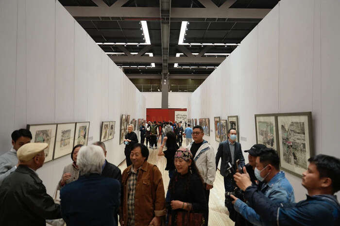 “行走边界——张道兴艺术作品展”在中国国家画院开幕