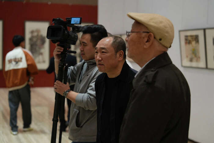 “行走边界——张道兴艺术作品展”在中国国家画院开幕