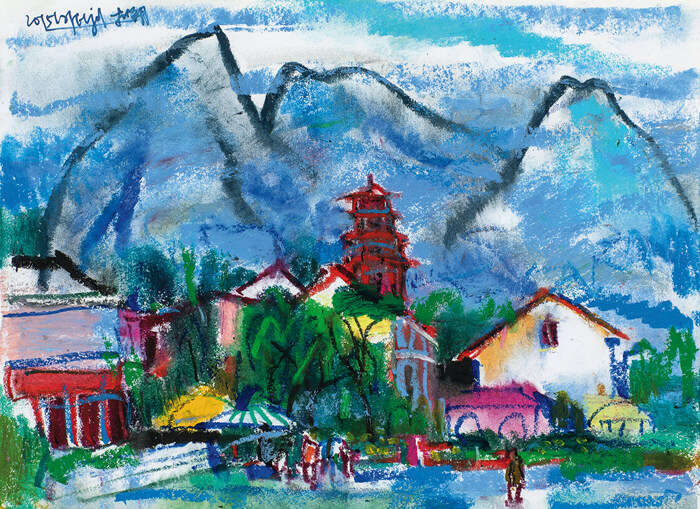陈钧德个展“上海的早晨”在势象空间开幕 30幅力作亮相