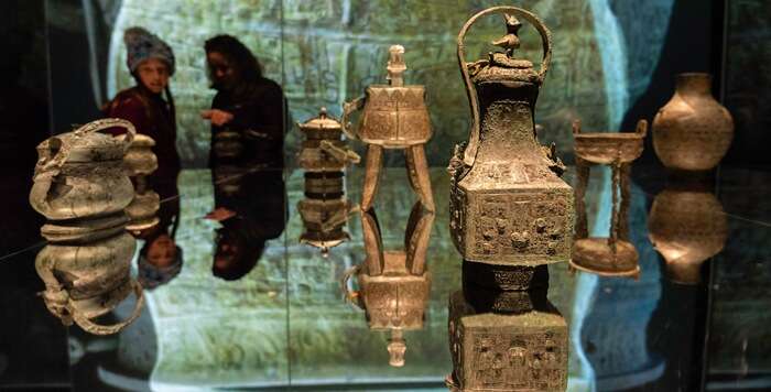 聚焦《永恒的祭献:中国古代青铜礼器》大展(12):壁画