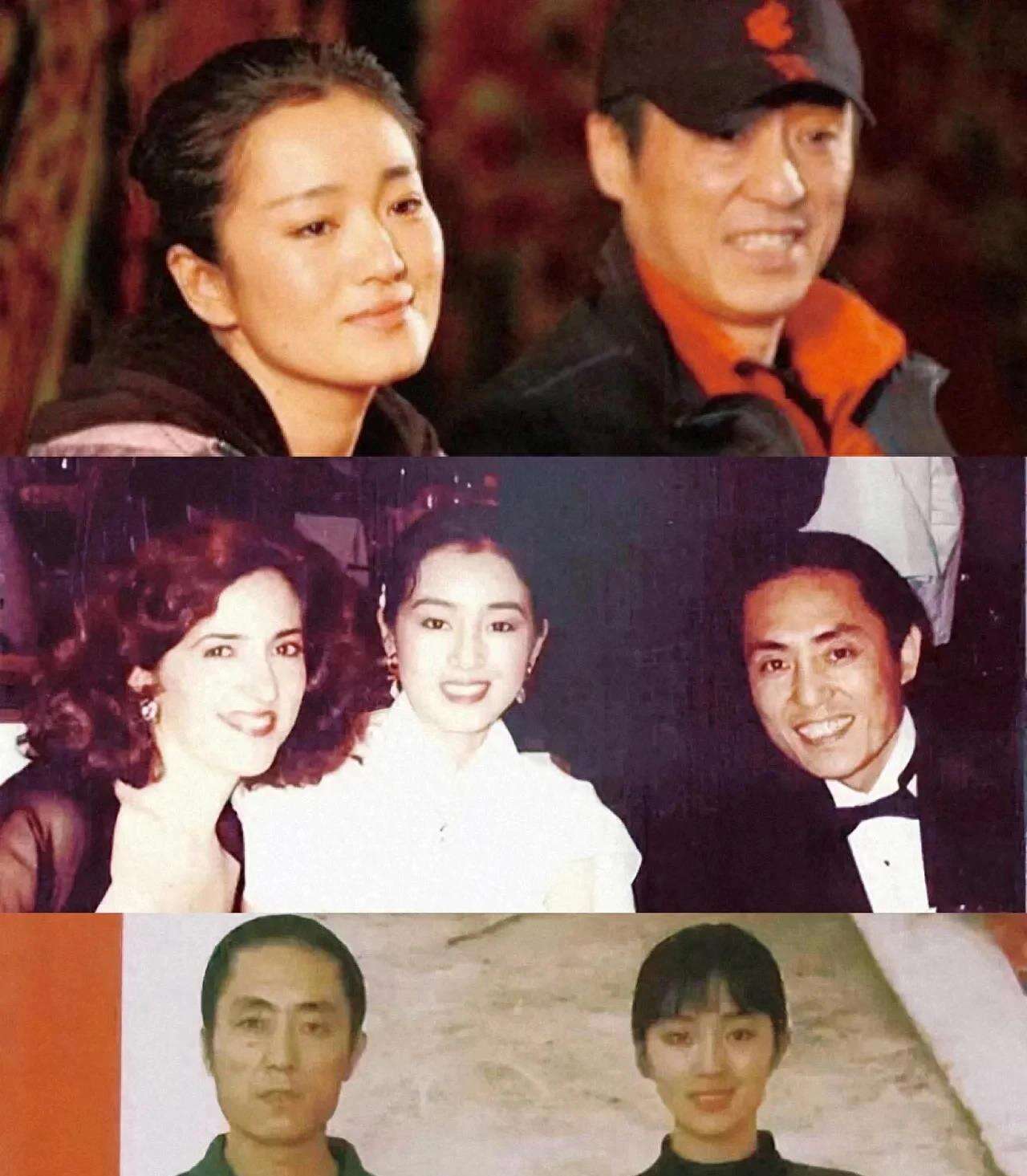 张艺谋“痴汉脸”看着巩俐,开怀大笑像个孩子,这就是一生挚爱吧