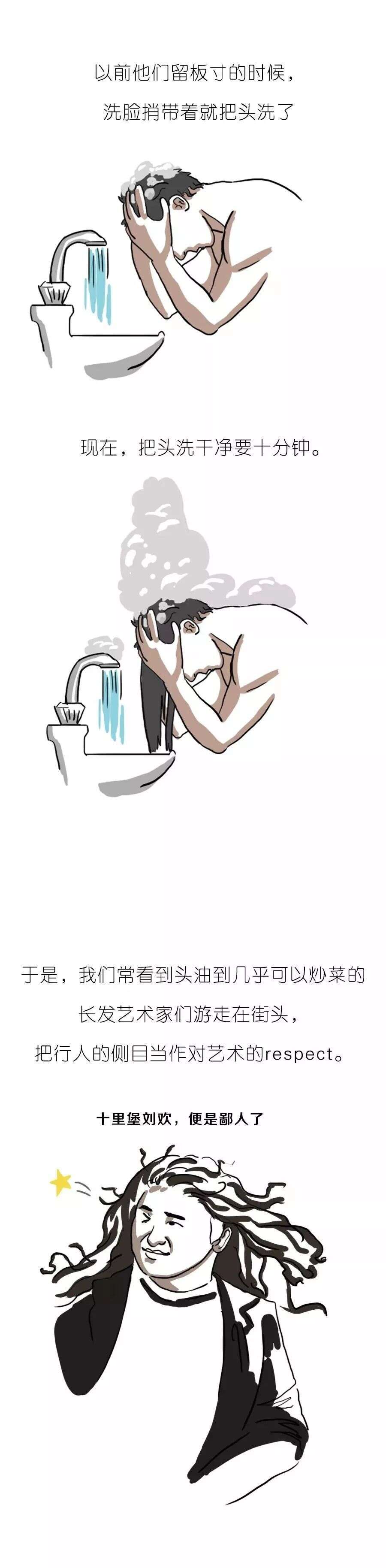 当代中国男子发型图鉴 男性