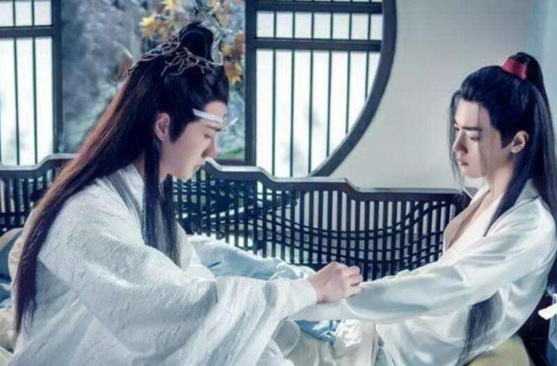 陈情令:蓝湛醉酒,拉着蓝曦臣去找江澄,魏婴哭笑不得