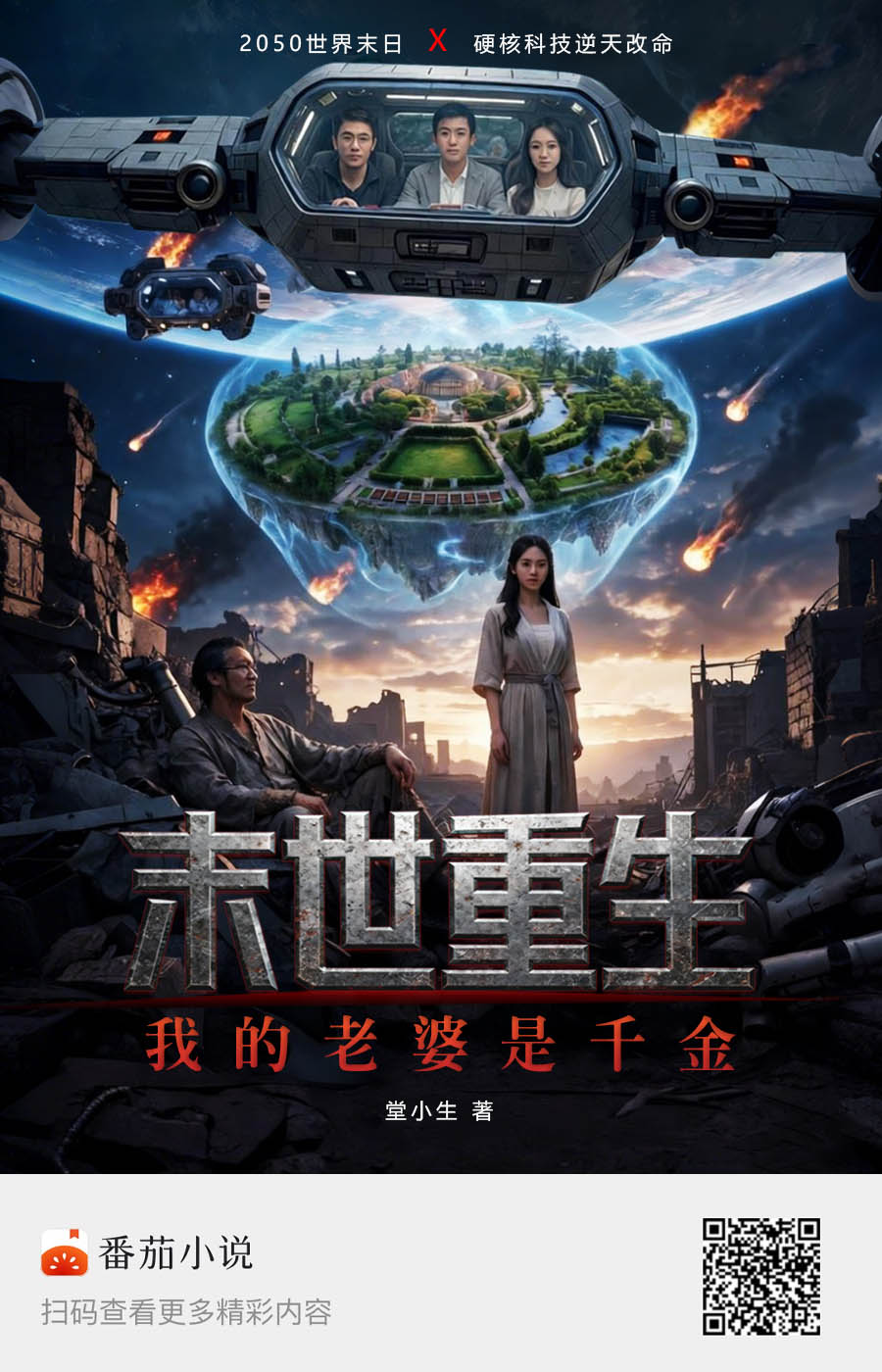 免费【科幻小说】末世重生:我的老婆是千金