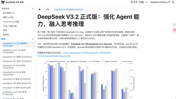 开源模型“逆袭”!DeepSeek V3.2 炸裂发布,正面硬刚 Gemini!
