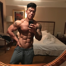 中国肌肉男图片 随处散发的荷尔蒙魅力
